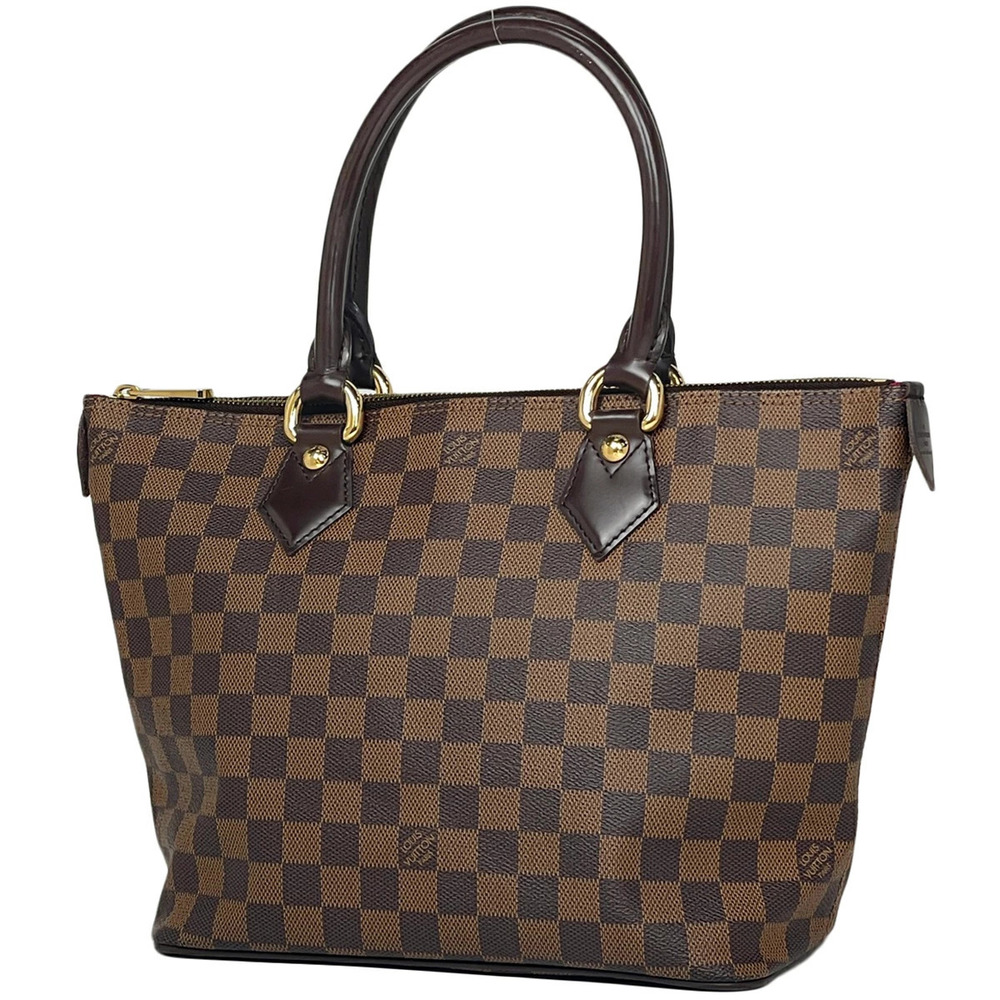 Louis Vuitton Saleya Tote Bag Handbag Damier Brown